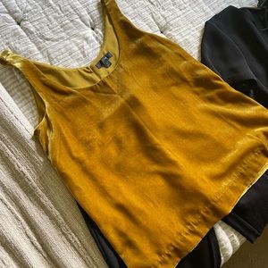 J.Crew Velvet Tank.
